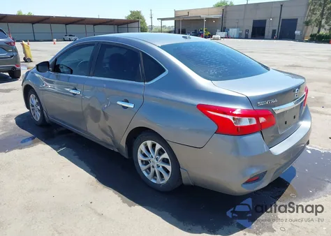 2017 Nissan Sentra Sv z USA, uszkodzony, nr VIN 3N1AB7AP0HY344712